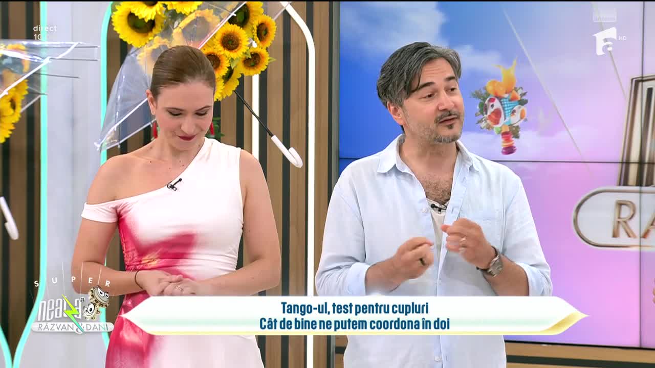 Super Neatza. Tango-ul, test pentru cupluri! C&acirc;t de bine ne putem coordona in doi