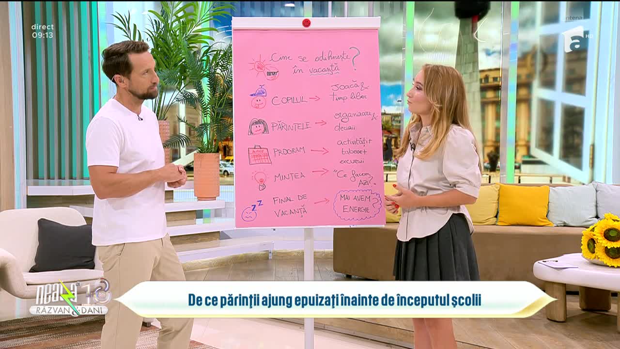 Super Neatza. De ce părinții ajung epuizați &icirc;nainte de &icirc;nceputul şcolii