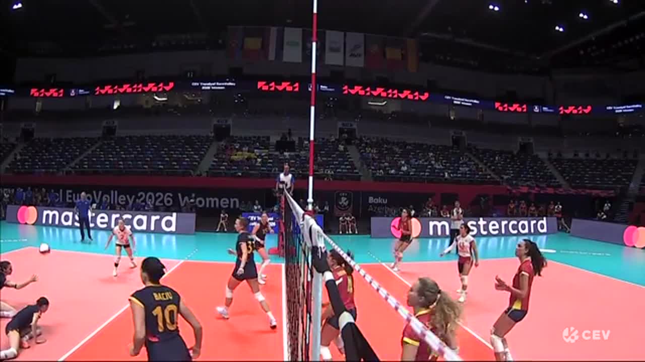 Spania - România | Campionatul European de volei feminin