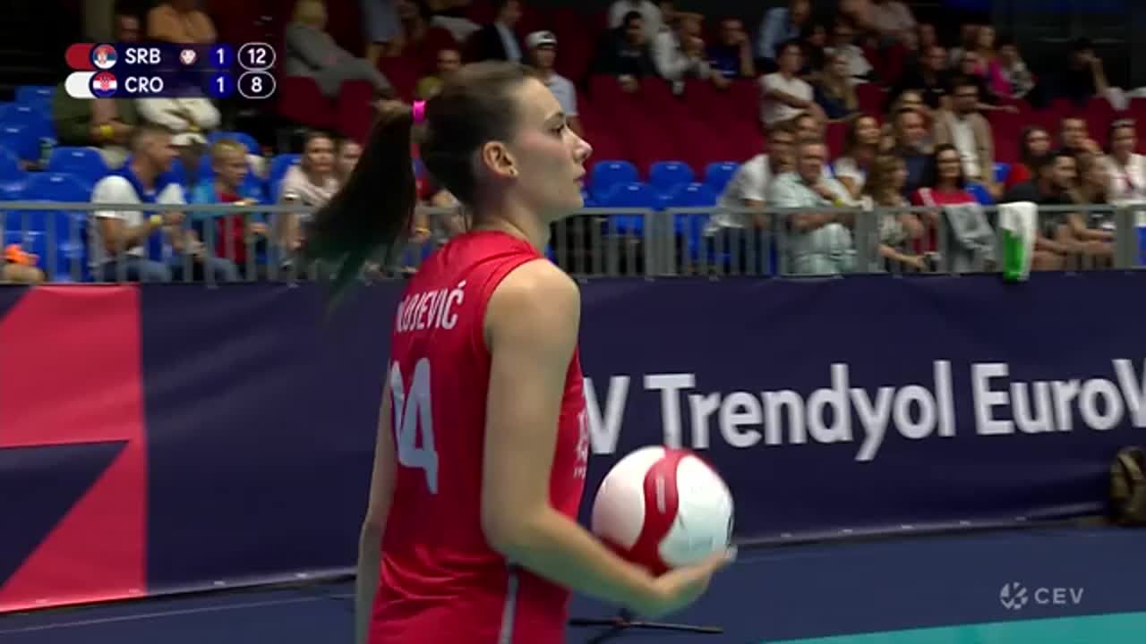 Serbia - Croația | Campionatul European de volei feminin