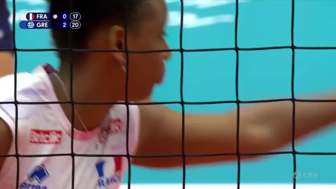 Franța - Grecia | Campionatul European de volei feminin