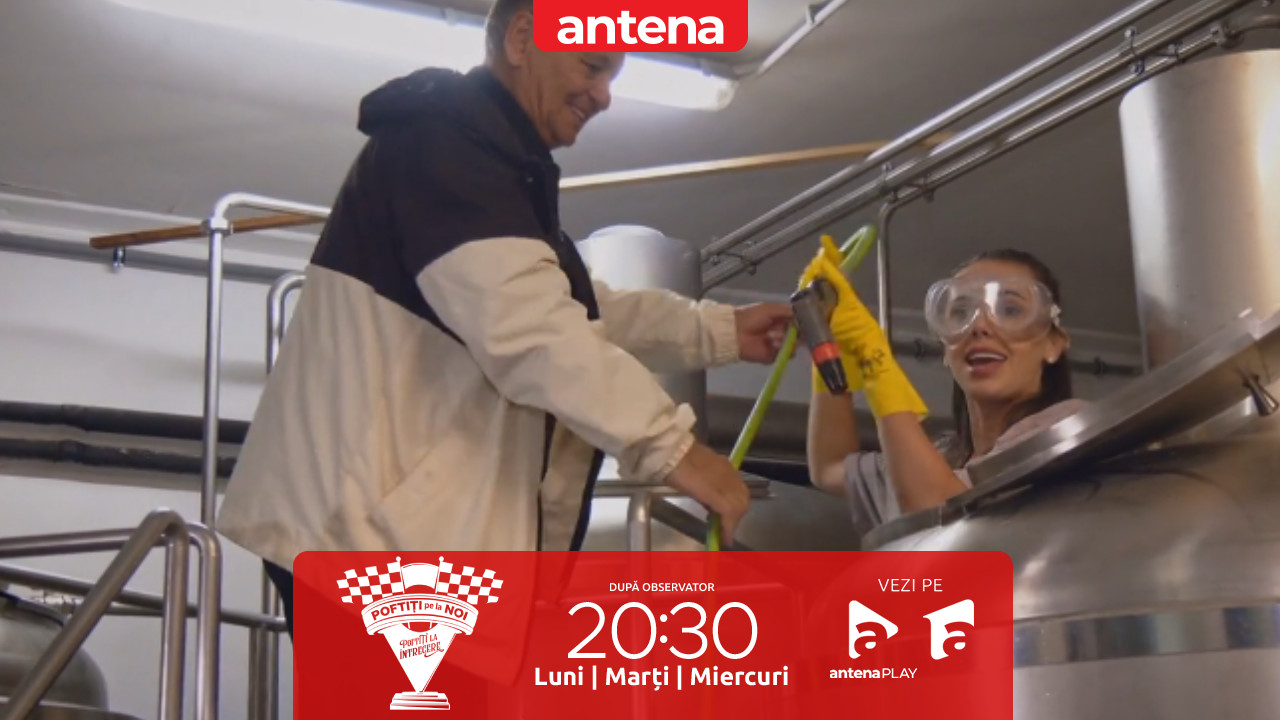 Poftiți pe la noi: Poftiți la &icirc;ntrecere, sezonul 2. Georgiana Lobonț, &icirc;nchisă de nea Marin &icirc;ntr-un recipient pentru bere