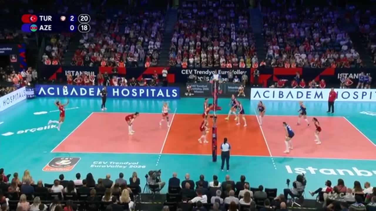 Turcia - Azerbaidjan | Campionatul European de volei feminin