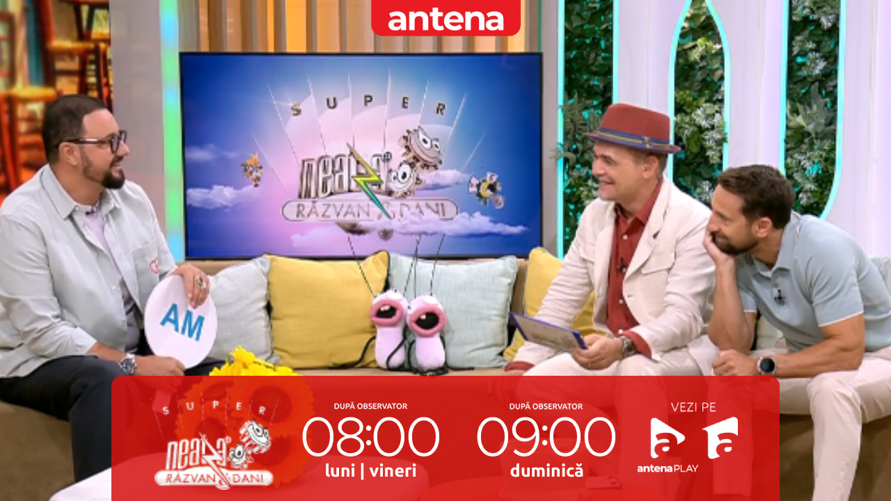 Super Neatza. Provocarea am/n-am cu Cătălin Măruță: Nu mă g&acirc;ndeam că voi ajunge să lucrez &icirc;n Antena 1!