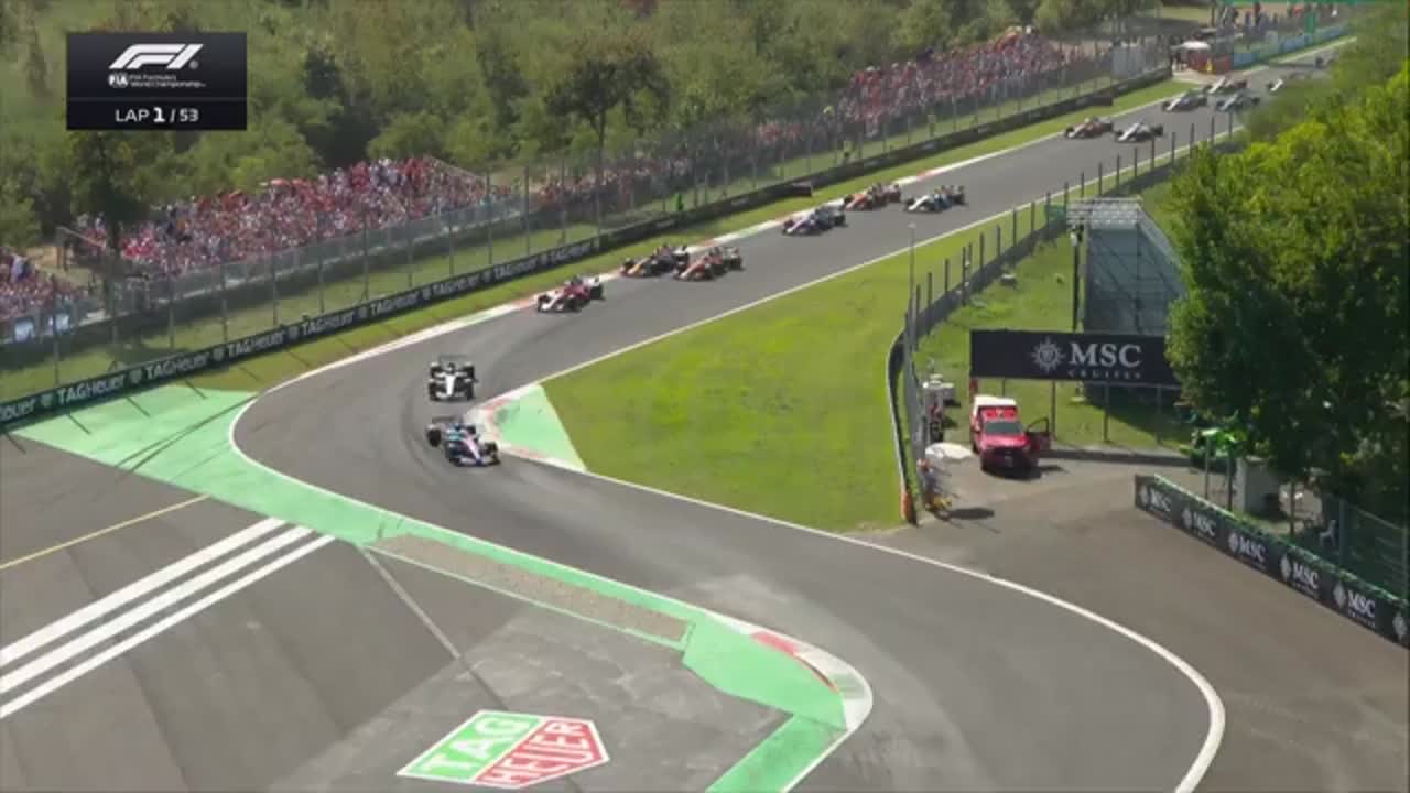 Cursa | Formula 1: Marele Premiu al Italiei