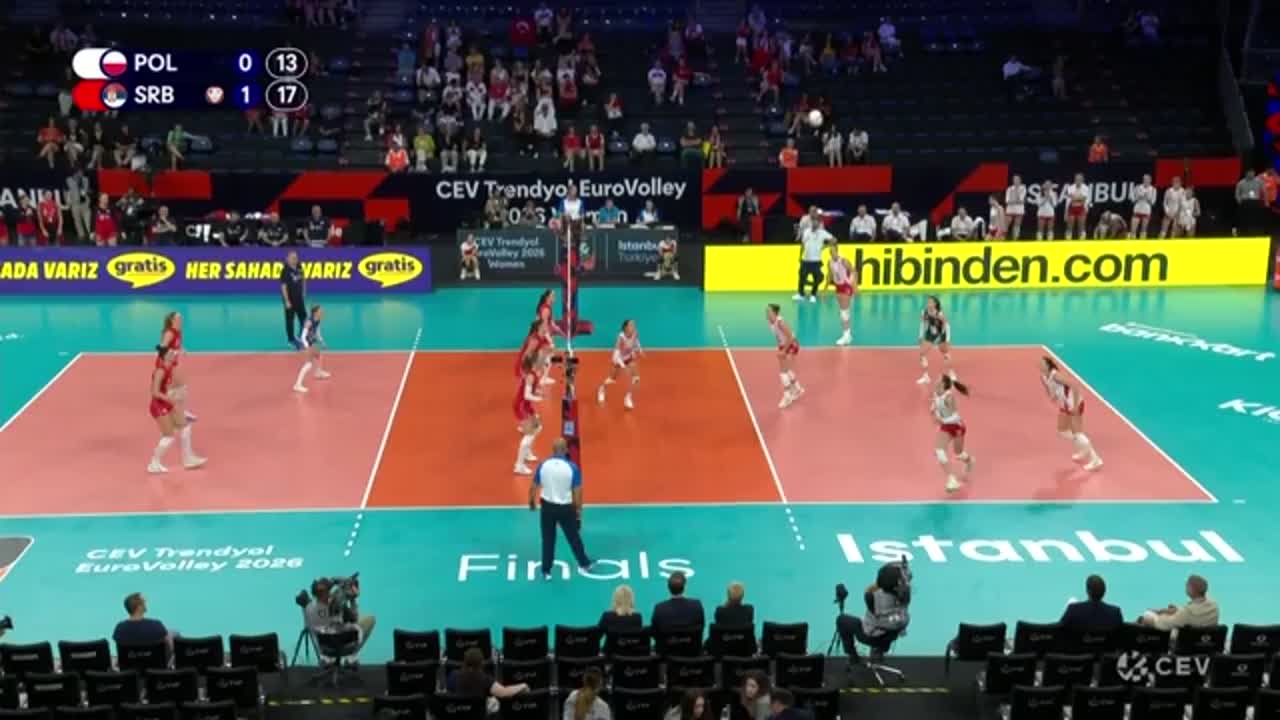 Polonia - Serbia | Campionatul European de volei feminin