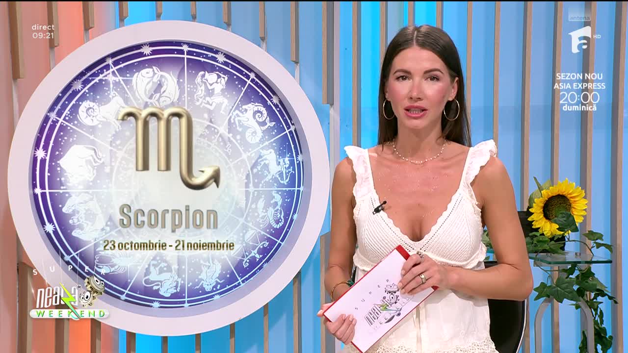 Neatza de Weekend. Horoscopul Zilei cu Claudia Băcuță: Suntem hotăr&acirc;ți să obținem ce ne dorim