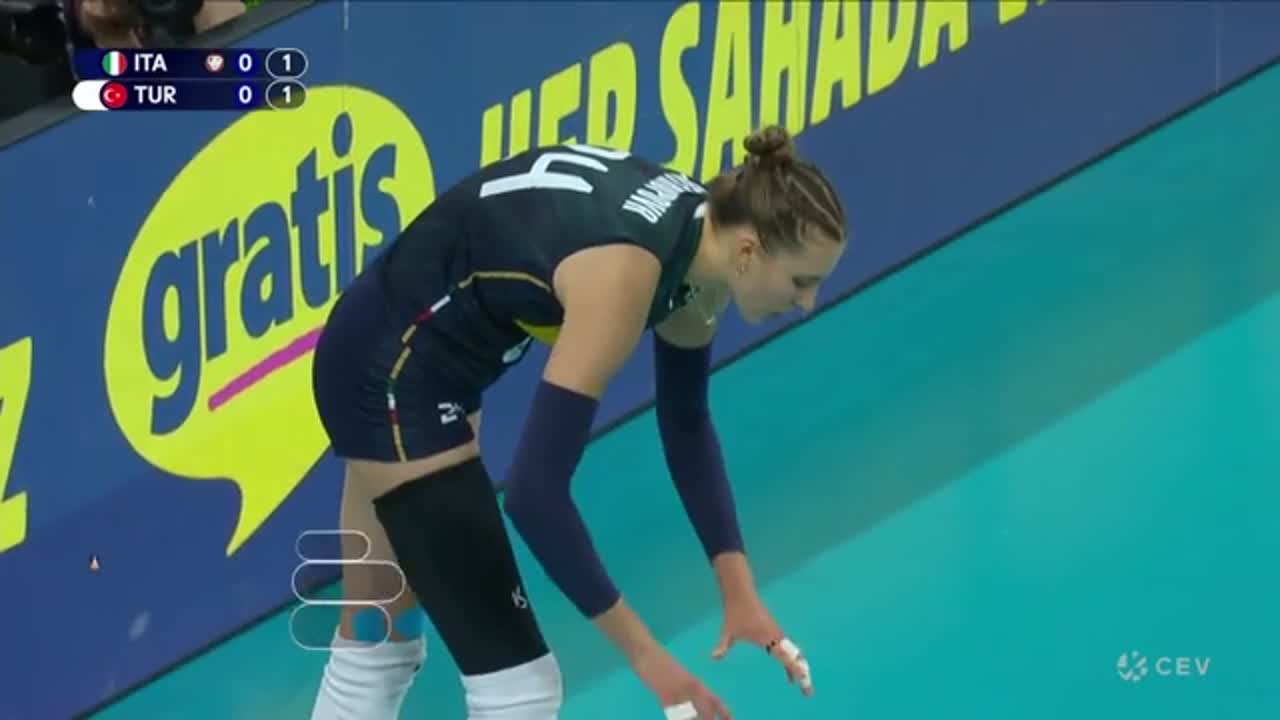 Italia - Turcia | Campionatul European de volei feminin