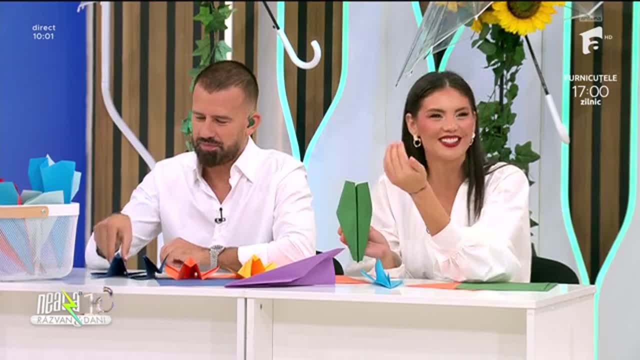 Super Neatza. Cum s-a descurcat Ramona Olaru la jocul avioanelor de h&acirc;rtie