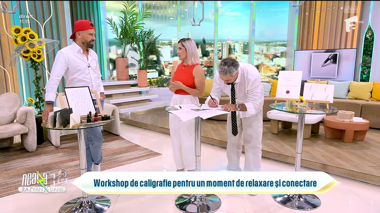 Super Neatza. Workshop de caligrafie pentru un moment de relaxare și conectare