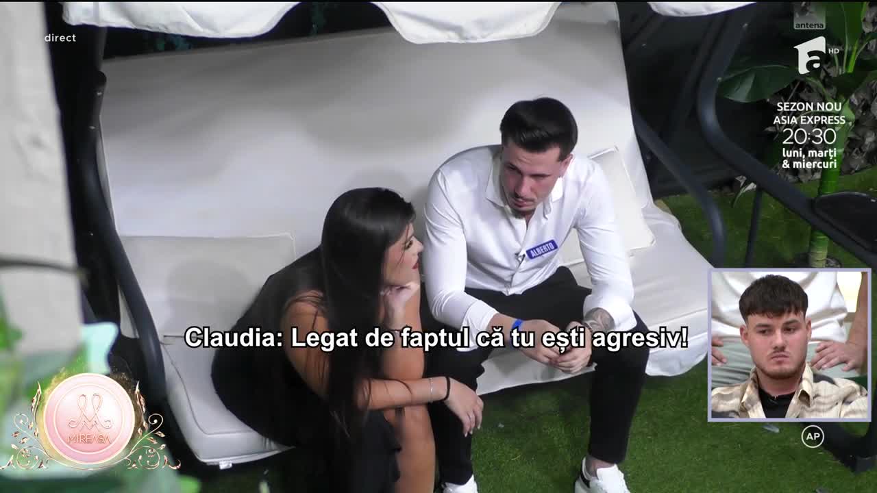 Mireasa, sezonul 14. Alberto, măcinat de gelozie după petrecere! Ce l-a făcut să-și piardă buna dispoziție