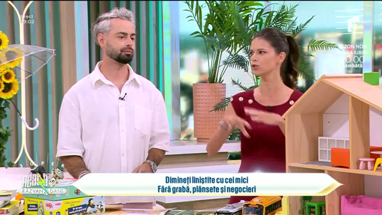 Super Neatza. Dimineţi liniştite cu cei mici! Fără grabă, pl&acirc;nsete şi negocieri