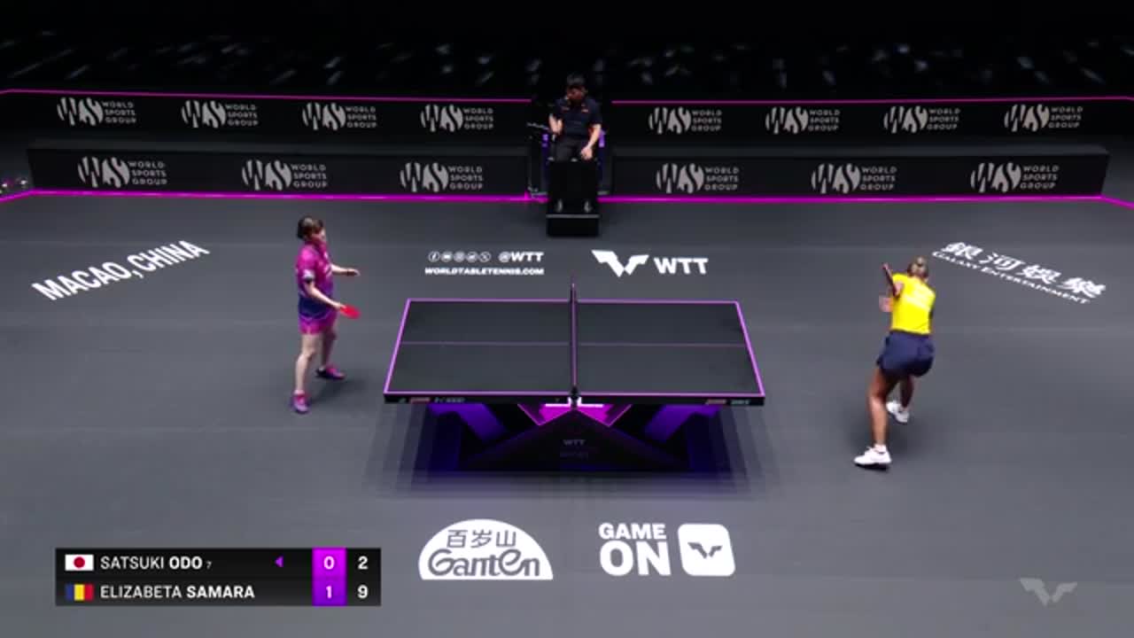 Tenis de masă | WTT Champions Macao 2026: Satsuki Odo vs. Elizabeta Samara