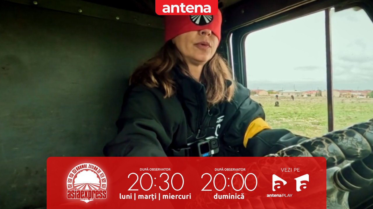 Asia Express 2026. Cine a c&acirc;știgat jocul de amuletă. Concurenții au condus camioane legați la ochi