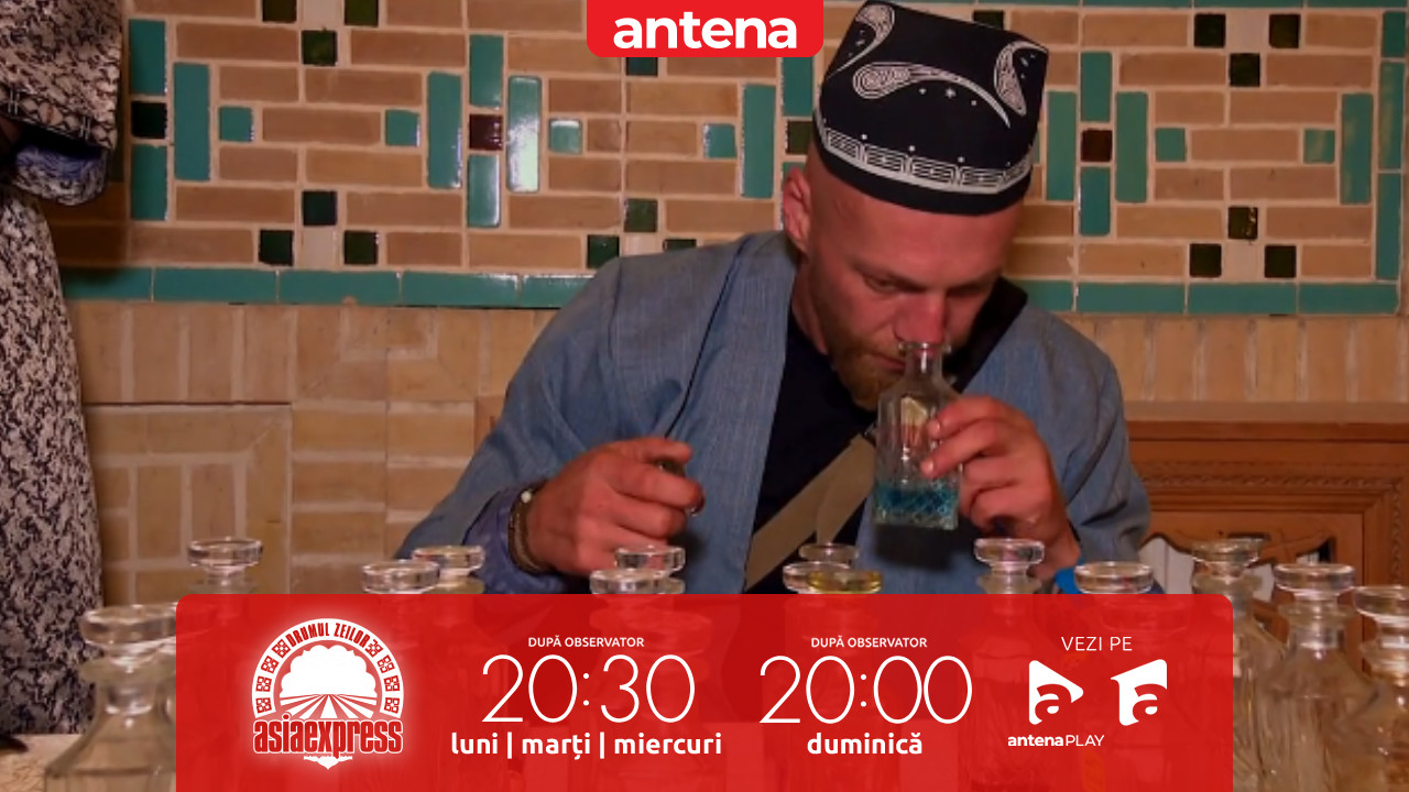Asia Express 2026. Ultima misiune i-a transformat pe concurenți &icirc;n alchimiști! Trebuie să recunoască diferite esențe