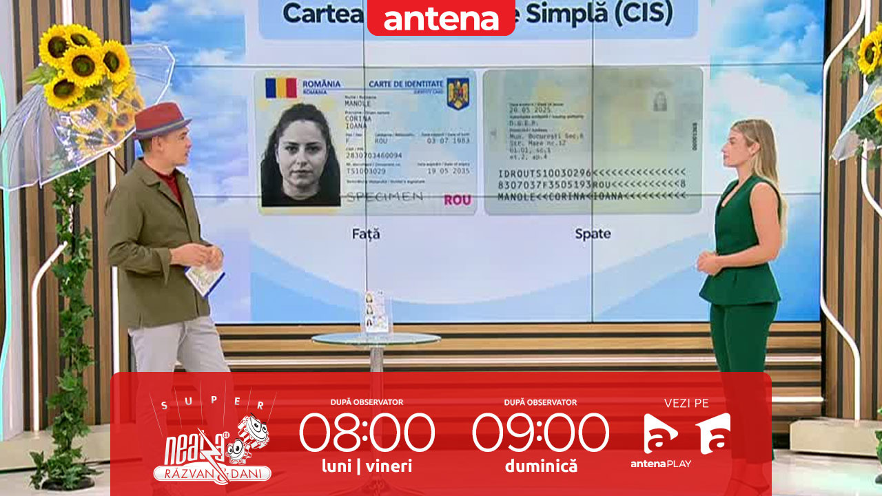 Super Neatza. Carte electronică de identitate vs. carte de identitate simplă. Care sunt diferențele