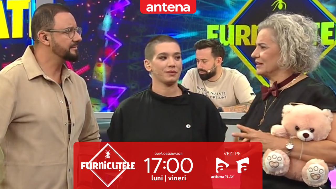 Furnicuțele 2026. Maia Morgenstern și fiica ei, Cabiria, provocate la jocul &bdquo;Furnici la b&acirc;lci&rdquo;