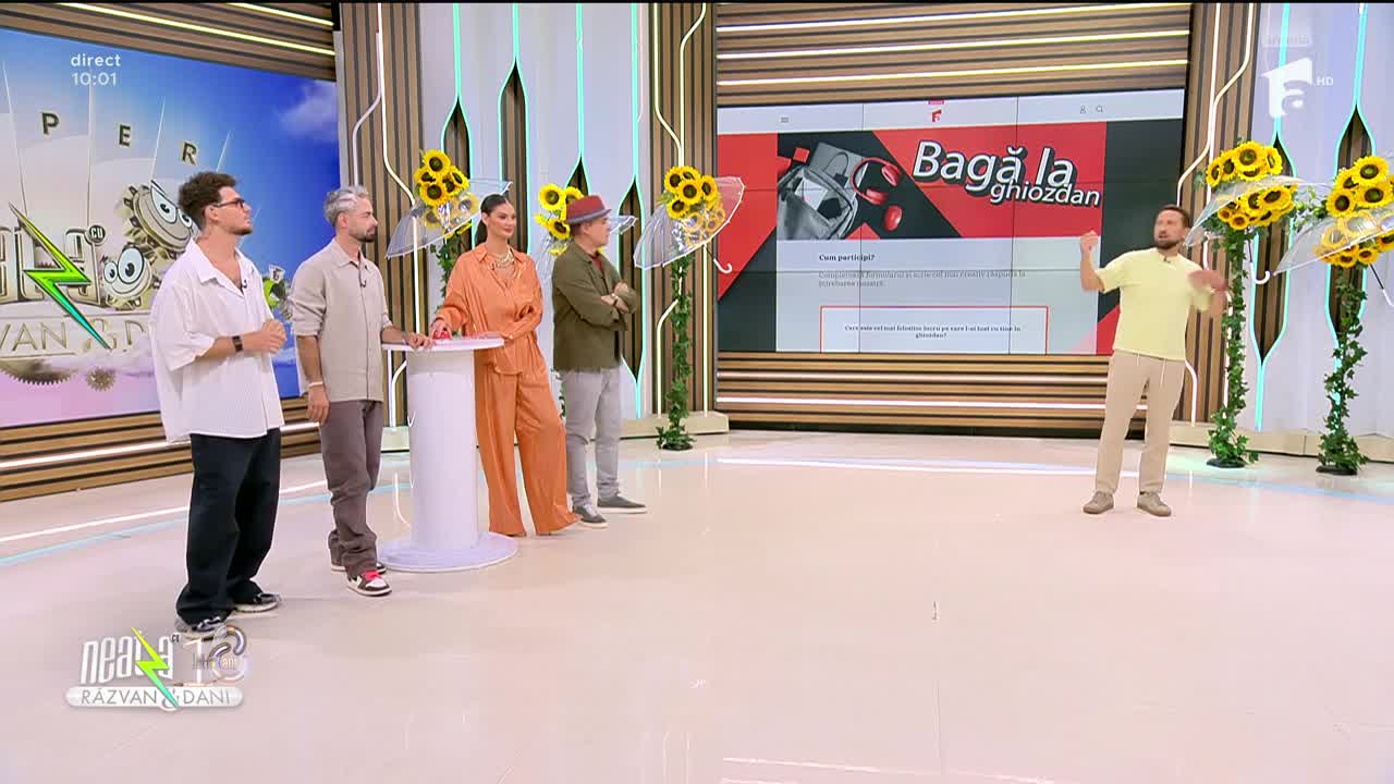 Super Neatza. Jocul Ghicește actorul. De c&acirc;te ori au răspuns corect Ramona Olaru și Răzvan Simion
