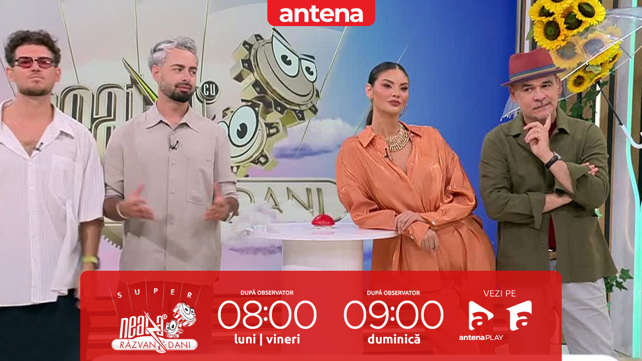 Super Neatza. Jocul Ghicește actorul. De c&acirc;te ori au răspuns corect Ramona Olaru și Răzvan Simion