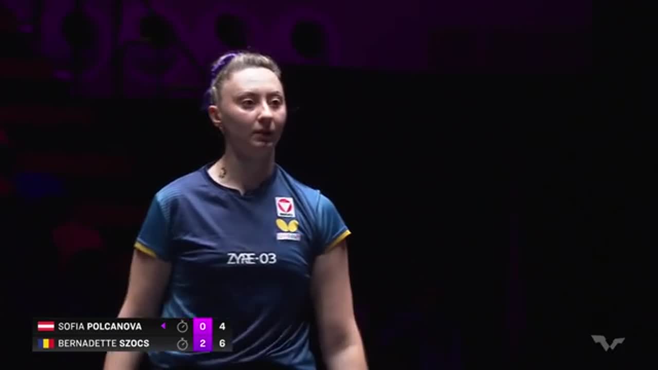 Tenis de masă | WTT Champions Macao 2026: Bernadette Szocs vs. Sofia Polcanova