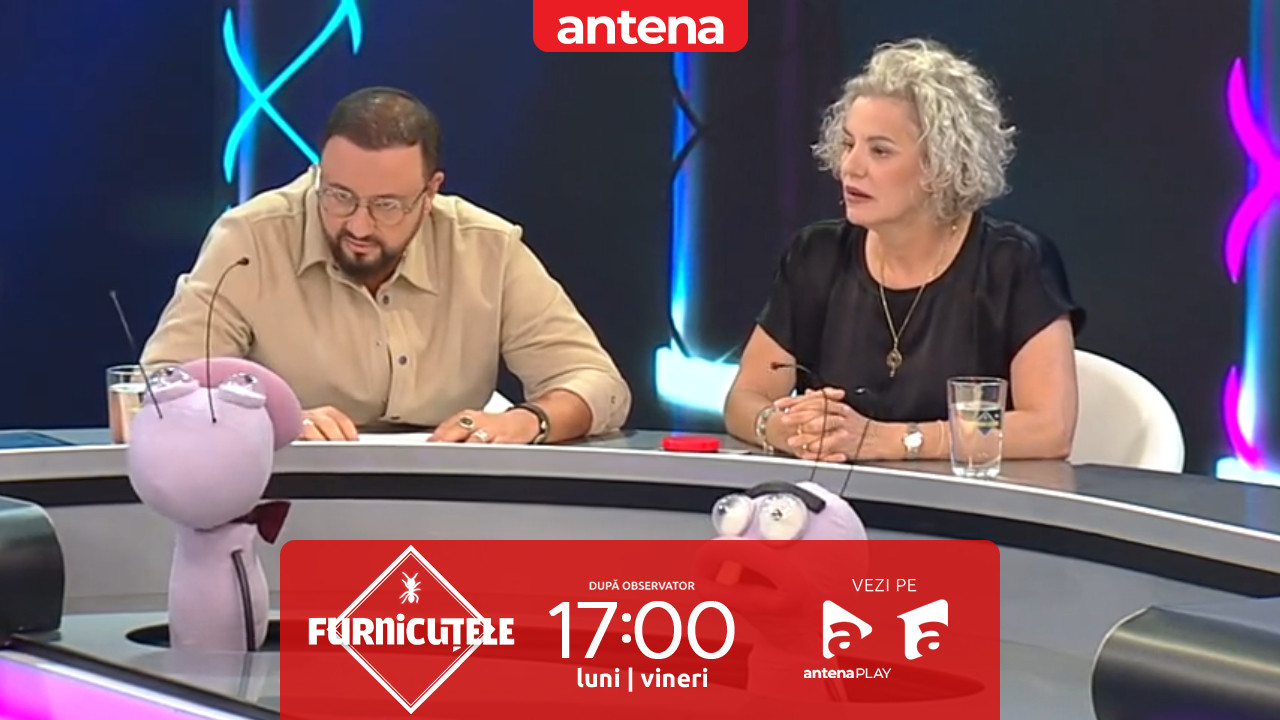 Furnicuțele 2026. Cum s-a descurcat Maia Morgenstern la jocul &bdquo;Dă-i la oase&rdquo;