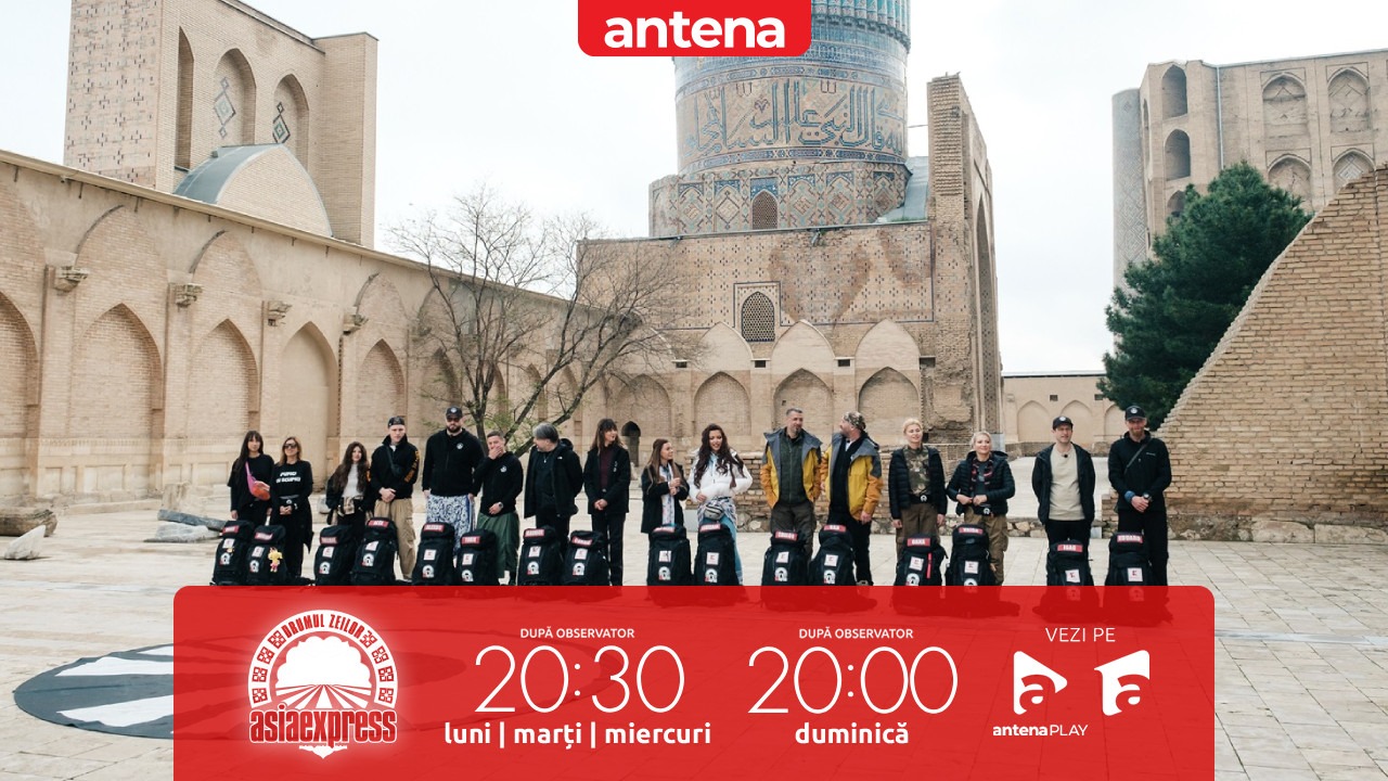 Asia Express 2026. Se intră &icirc;n ultima etapă din Uzbekistan! Concurenții au de parcurs aproape 500 de kilometri