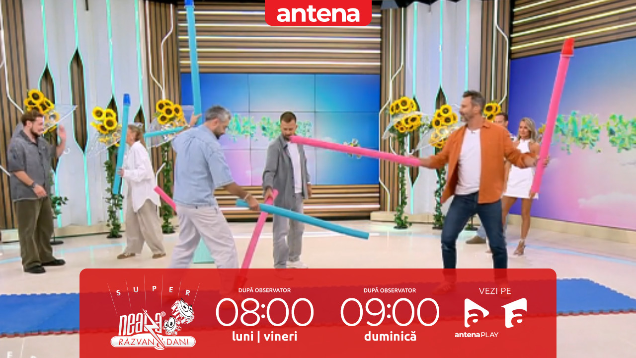 Spadasinii de la Neatza de Weekend! Matinalii s-au provocat la un duel care pe care!