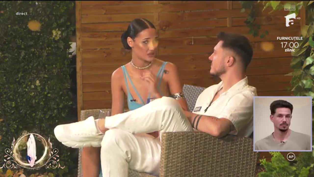 Mireasa sezonul 14. Maria dă &icirc;napoi după acuzațiile la adresa lui Valentin! Reacția ei: &bdquo;A fost de la alcool&rdquo;
