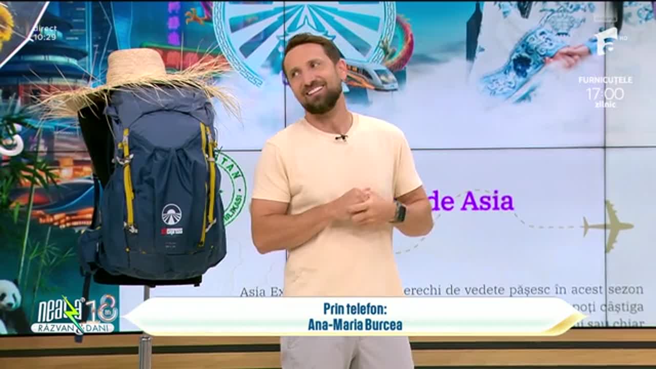 Super Neatza. Concursul Viză de Asia! Florin Ristei desenează, Adina Moraru ghicește