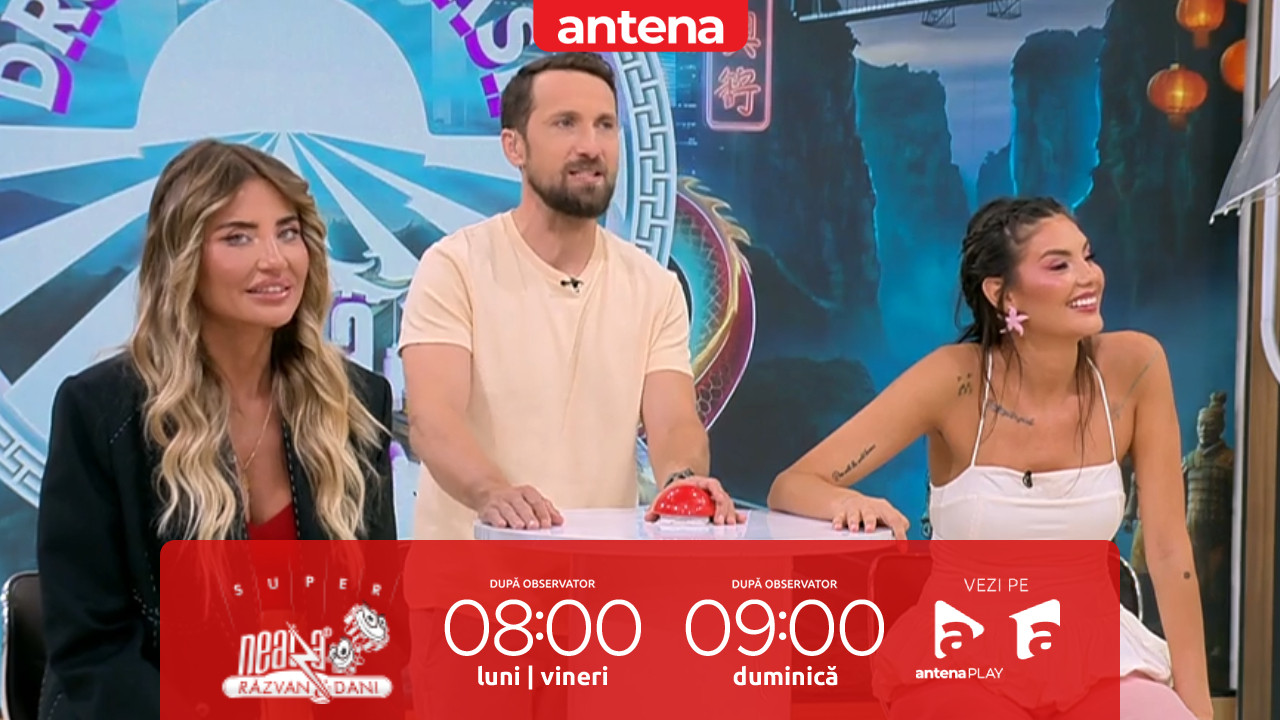 Super Neatza. Concursul Viză de Asia! Florin Ristei desenează, Adina Moraru ghicește
