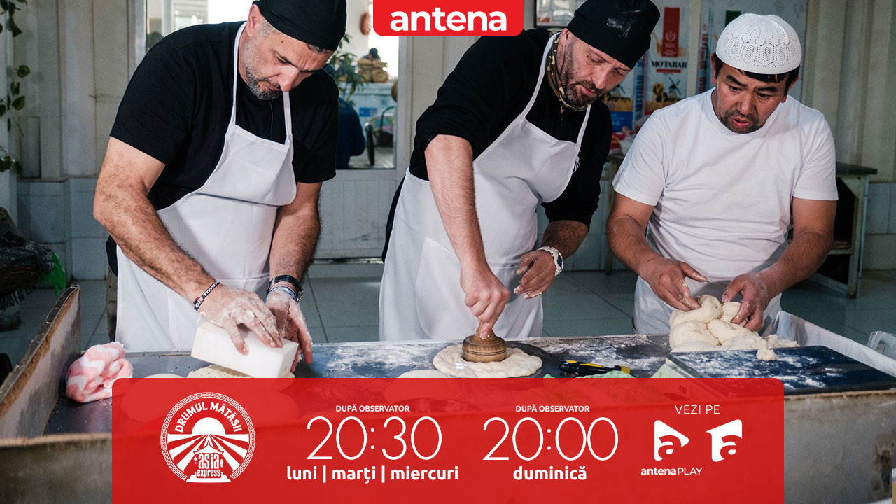 Asia Express 2026. Concurenții &icirc;nvață să prepare p&acirc;inea tradițională uzbecă: &rdquo;Trebuie lipite pe pereți!&rdquo;