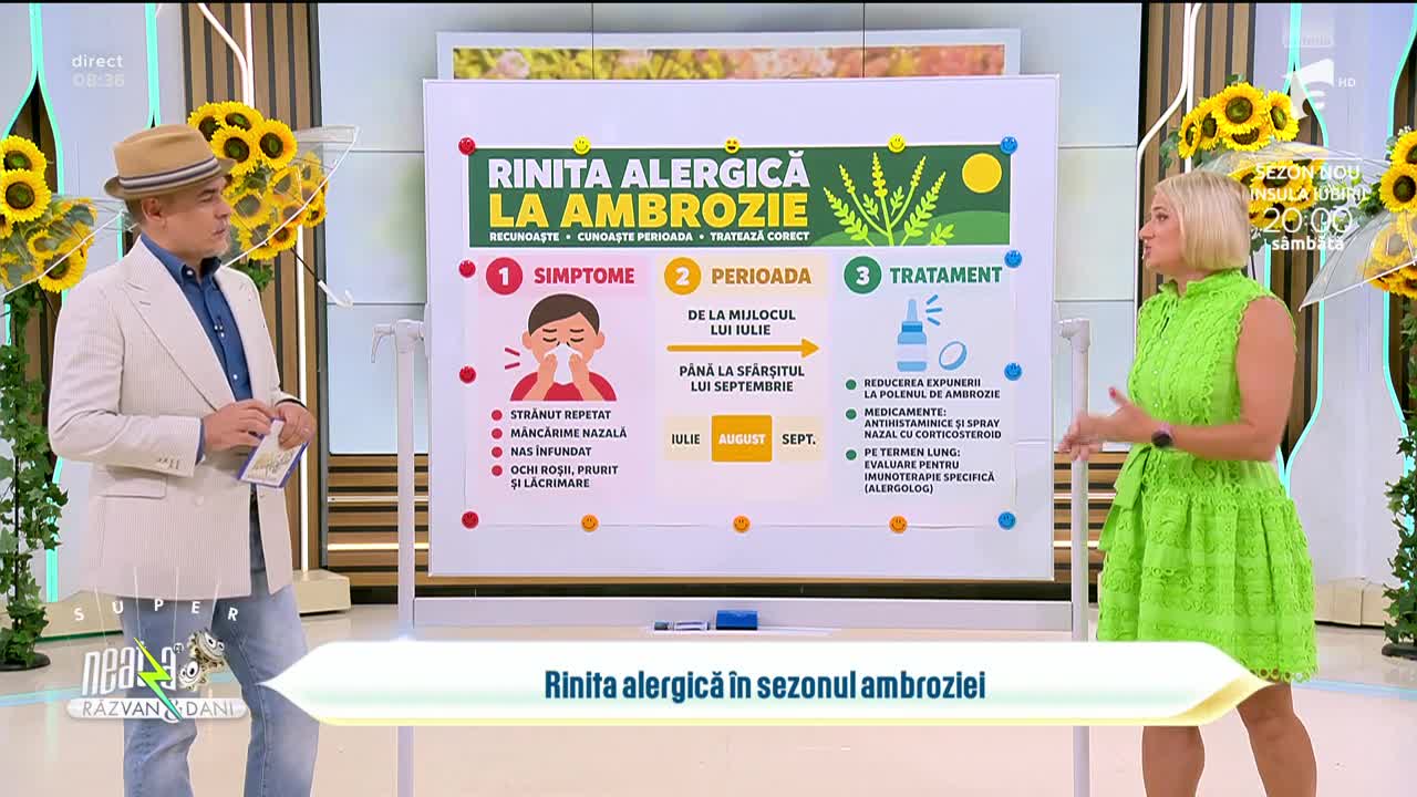 Super Neatza. Totul despre rinita alergică de toamnă! Sfaturi esențiale pentru persoanele afectate