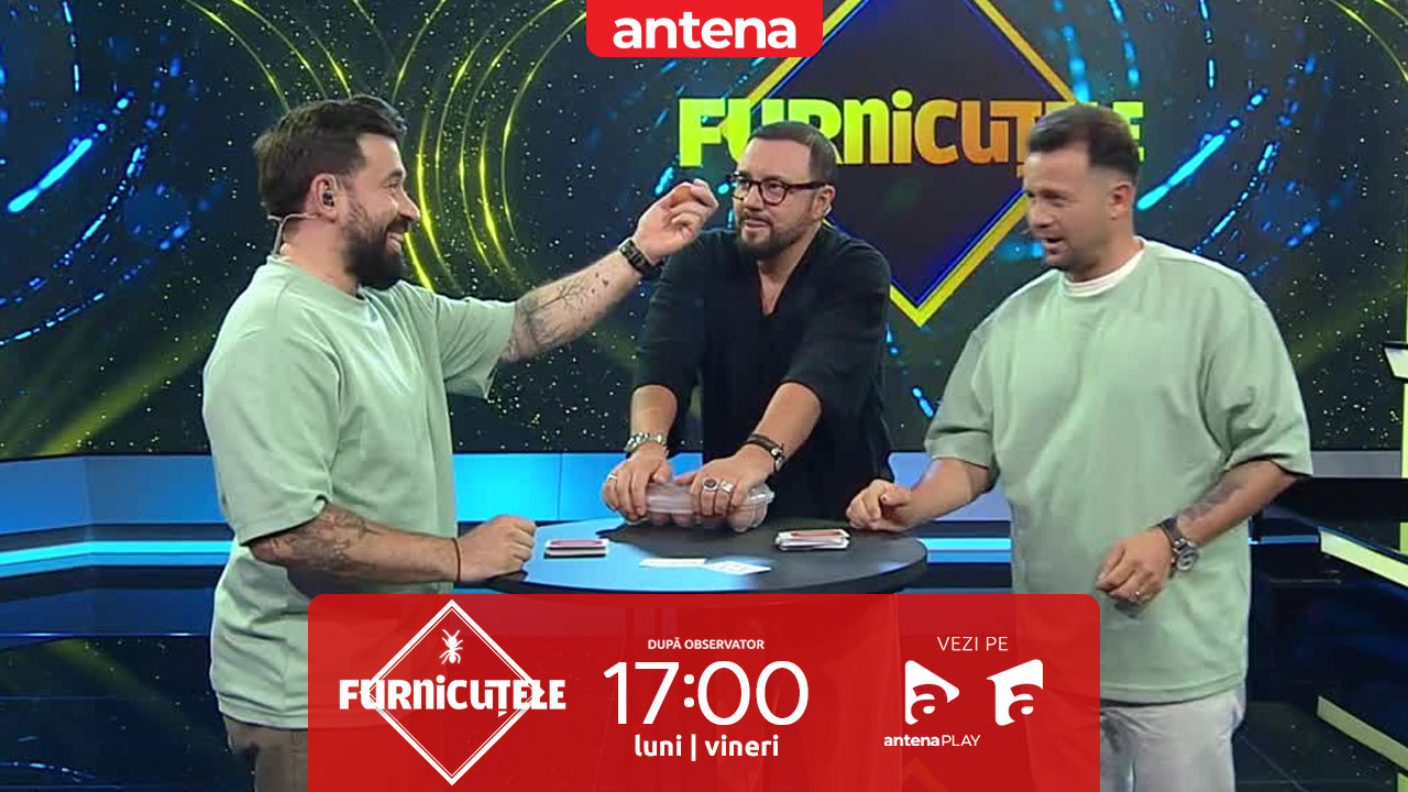 Furnicuțele 2026. Robert Tudor vs. Oase. Cine pierde la Război trebuie să-și spargă un ou de cap!