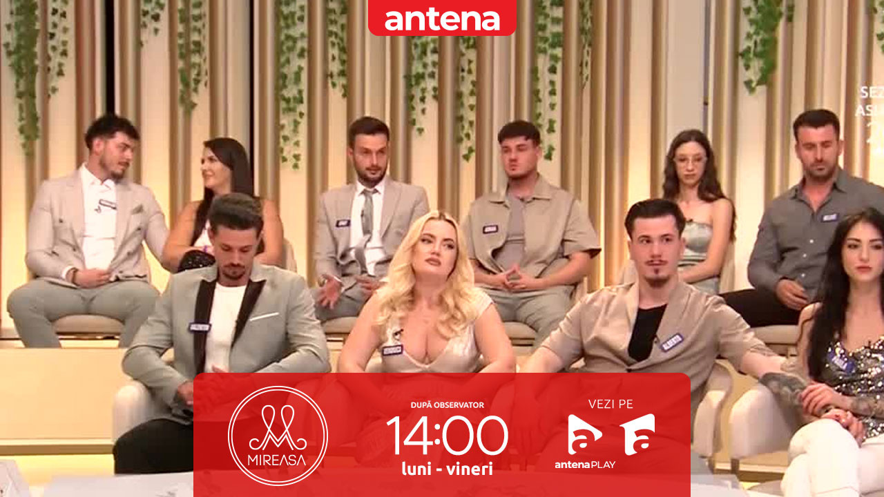 Mireasa sezonul 14. Cine intră &icirc;n cursa de eliminare? Nominalizări făcute de băieți &icirc;n gală