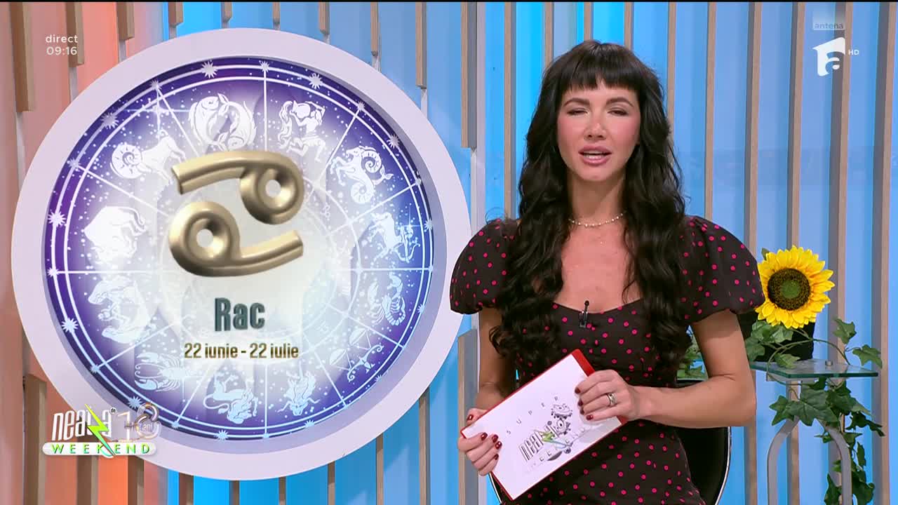 Neatza de Weekend. Horoscopul zilei cu Claudia Băcuță: Săgetorii pot avea parte de cheltuieli neprevăzute!