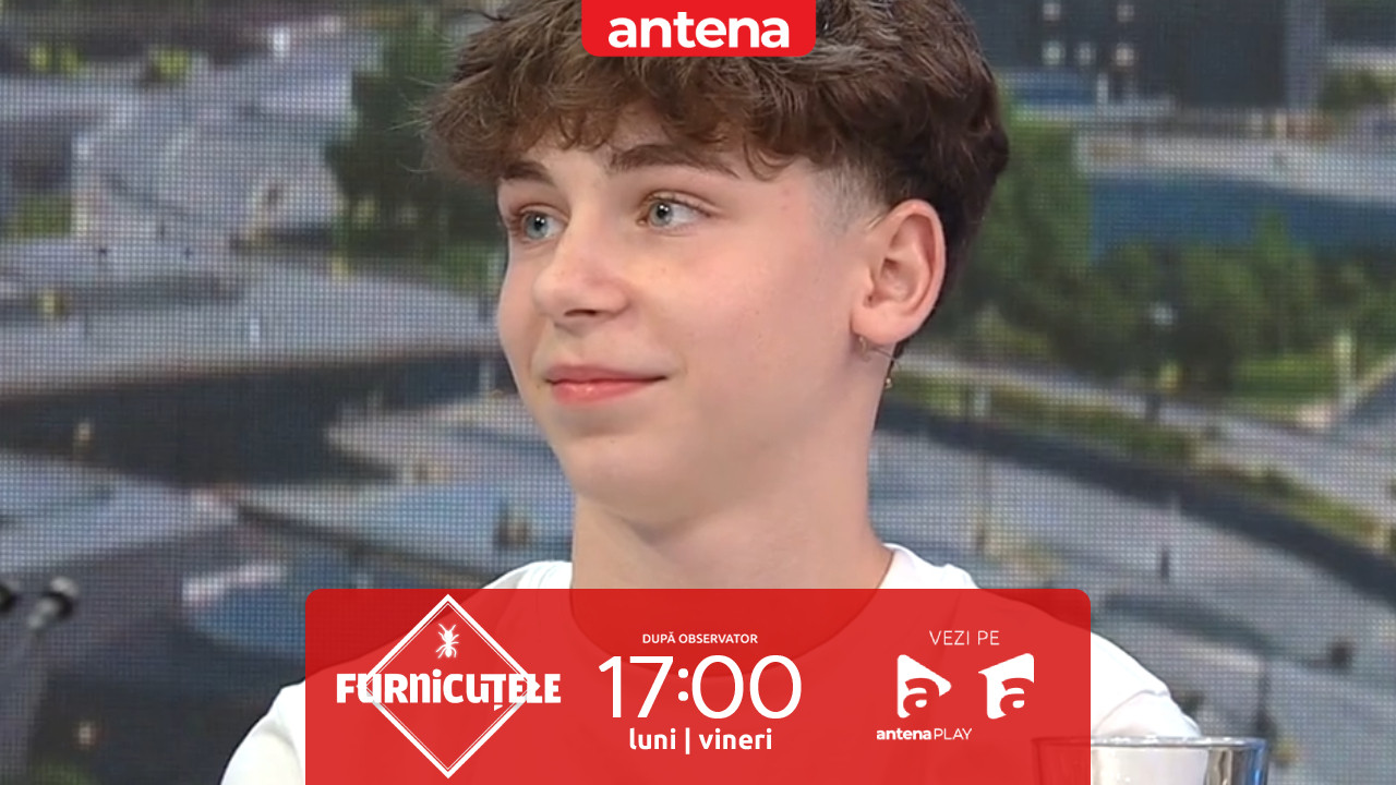 Furnicuțele 2026. Fiul lui Marius Urzică, despre viața de sportiv la 15 ani. Tatăl &icirc;i este antrenor