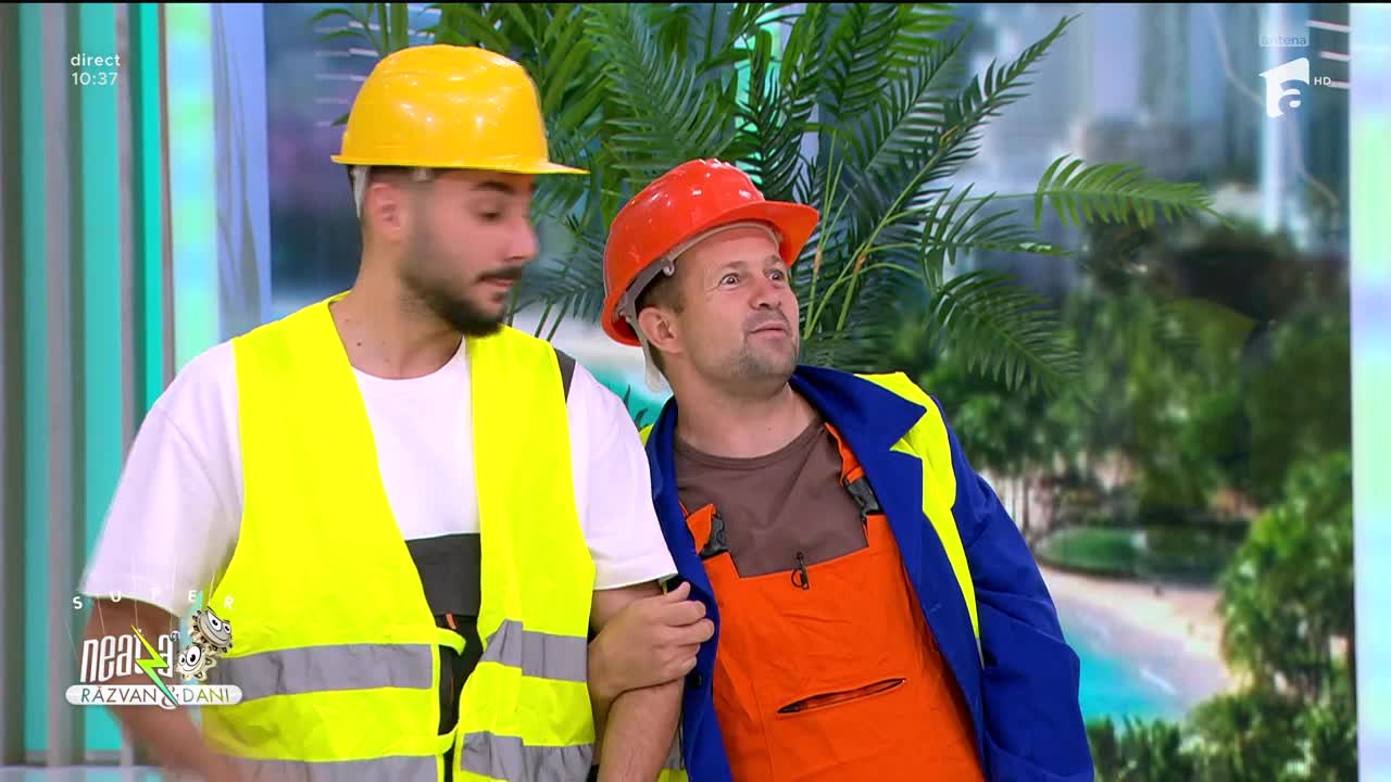 Super Neatza. Magicianul Robert Tudor, moment plin de spectacol și umor &icirc;n rolul de constructor
