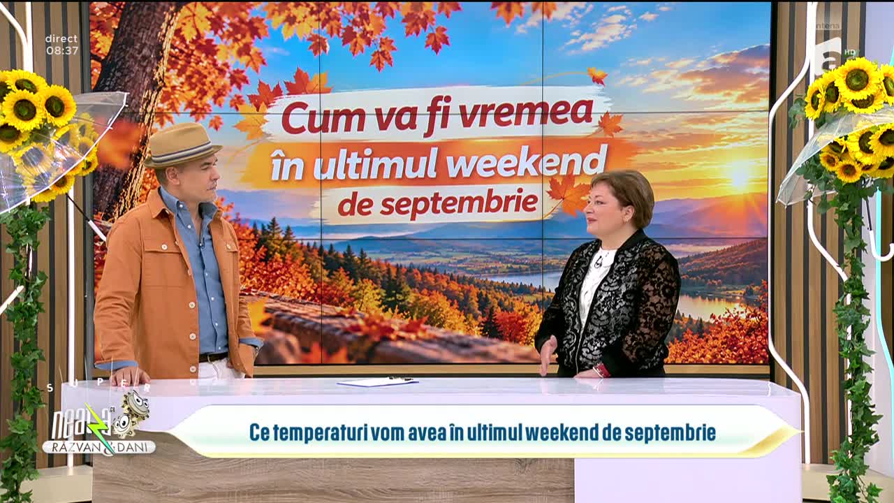 Super Neatza. Ce temperaturi vom avea &icirc;n ultimul weekend de septembrie