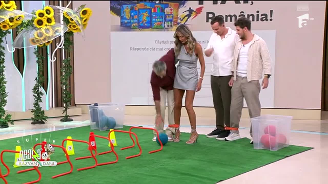 Super Neatza. Fotbal legați la picioare! Cum s-au descurcat Diana Munteanu și Radu Bucălaie