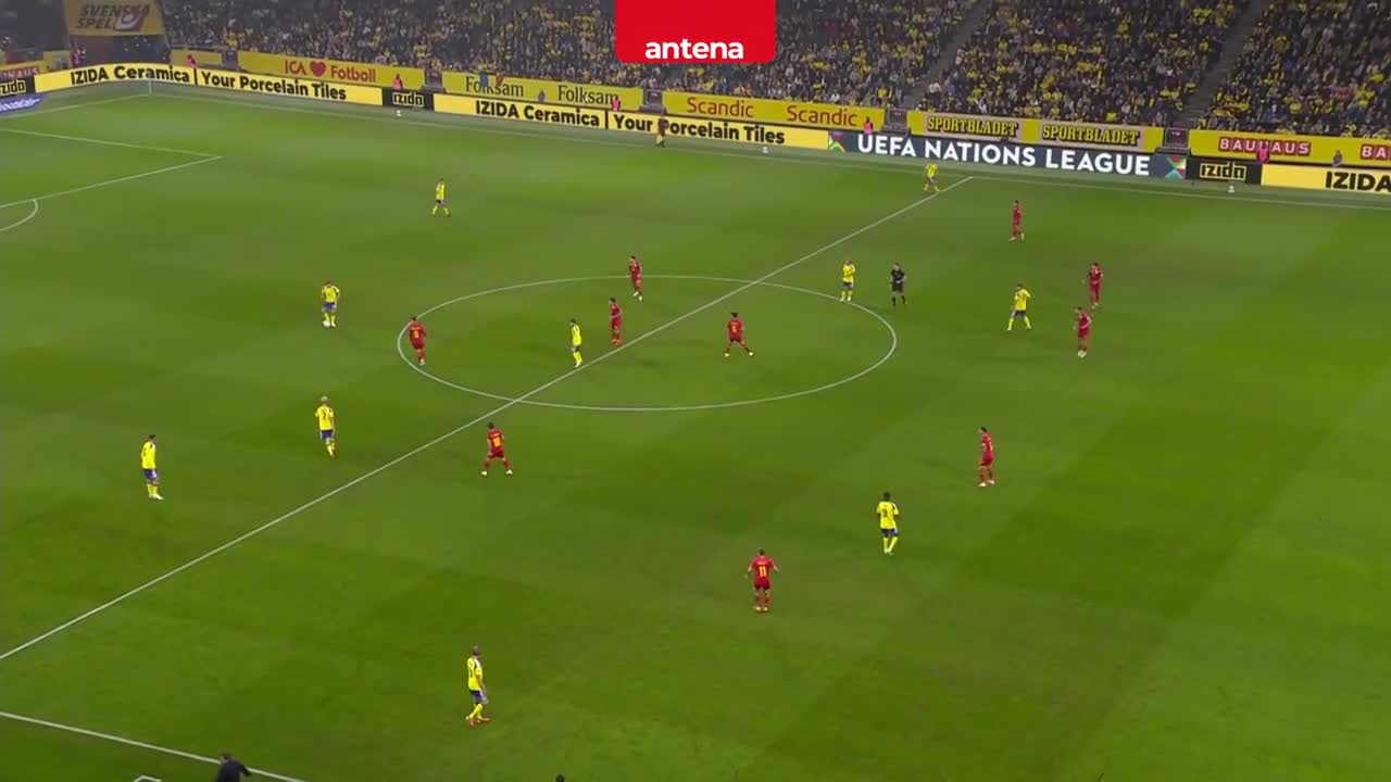 Rezumat Suedia - Rom&acirc;nia 2-1