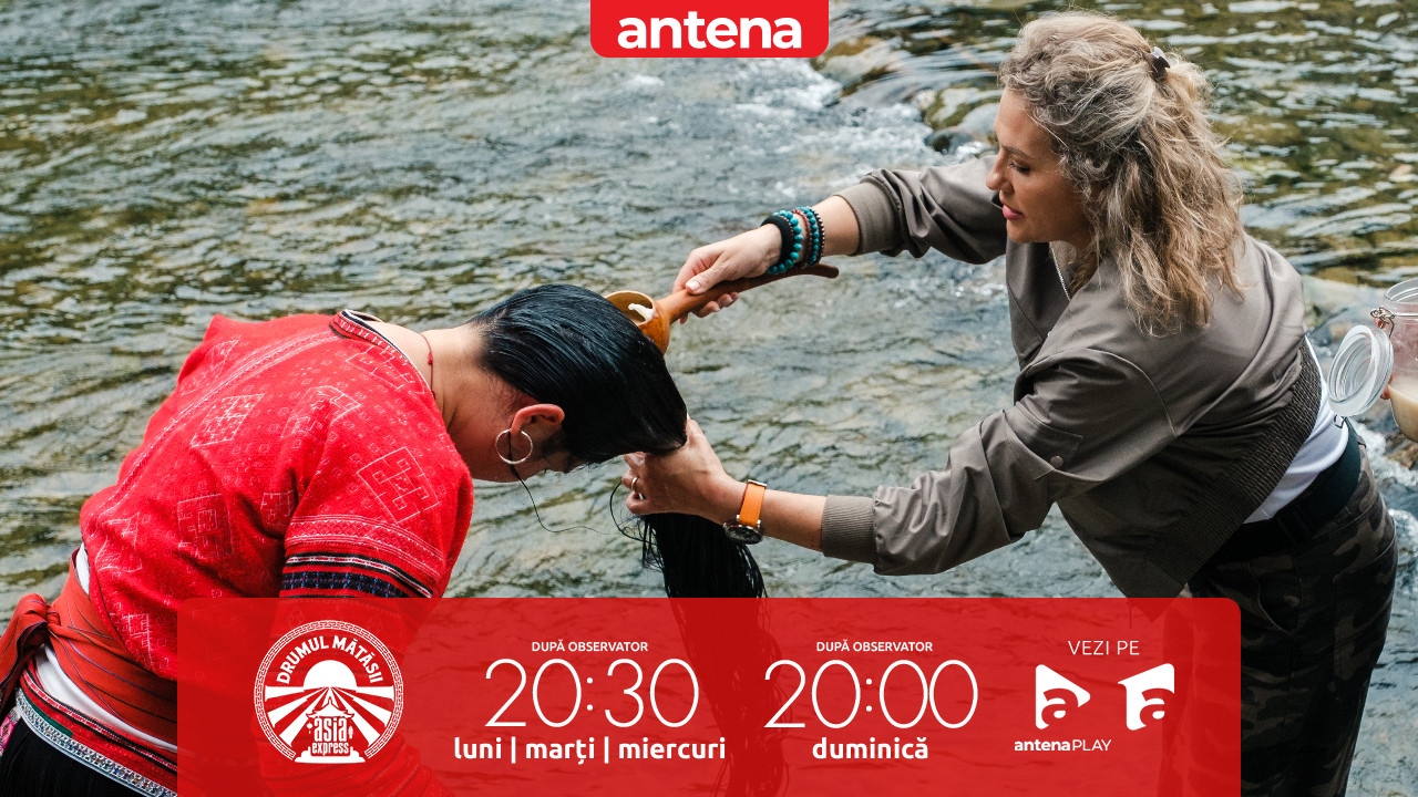 Asia Express 2026.  Concurenții au spălat părul femeilor Yao după un ritual străvechi