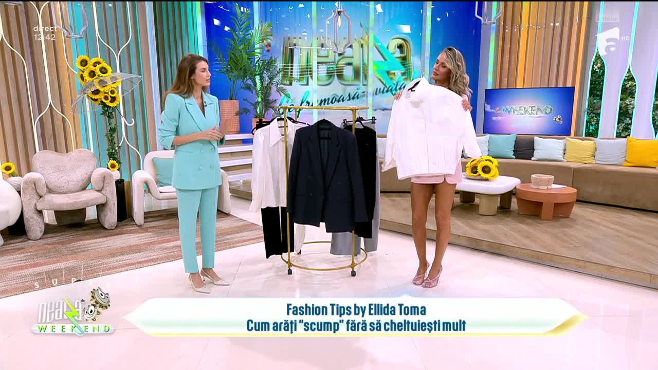 Neatza de Weekend. Fashion Tips by Ellida Toma: Transformă-ți garderoba fără cheltuieli mari!