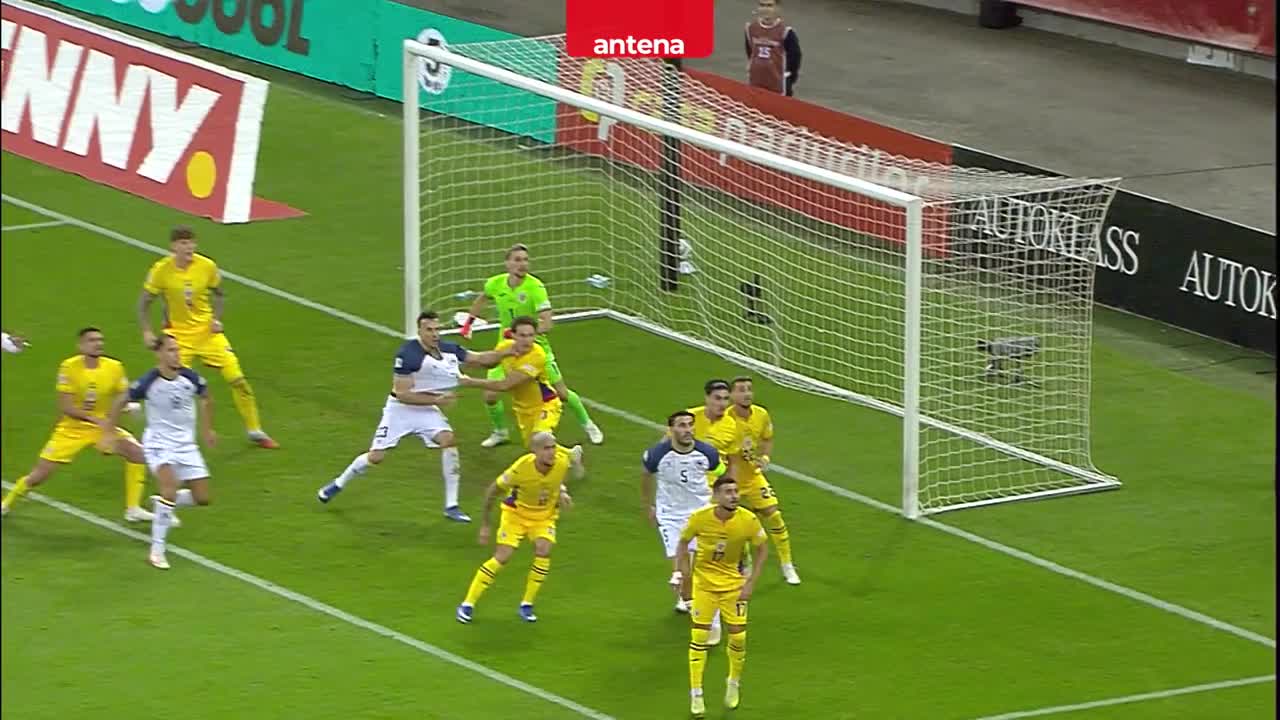 România – Bosnia 0-2! Muharemovic a marcat cu o lovitură de cap, după un corner