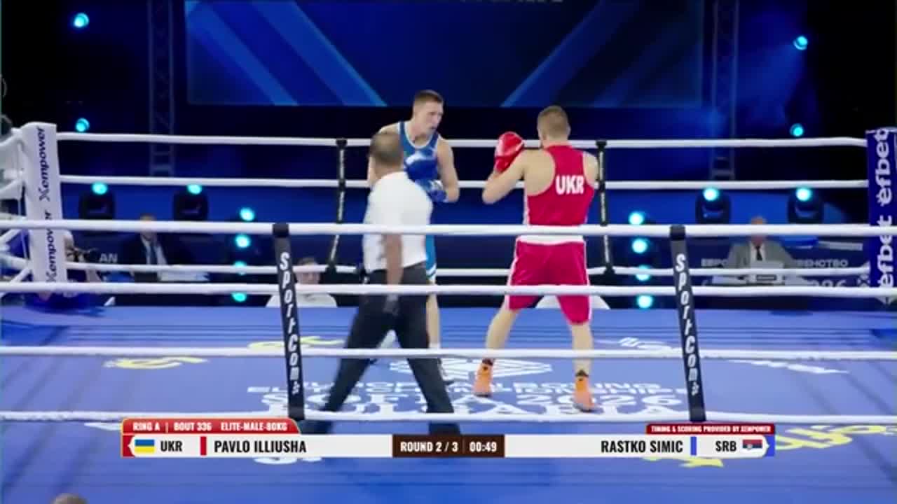 Campionatele Europene de Box de la Sofia 2026: Pavlo Illiusha vs. Rastko Simic