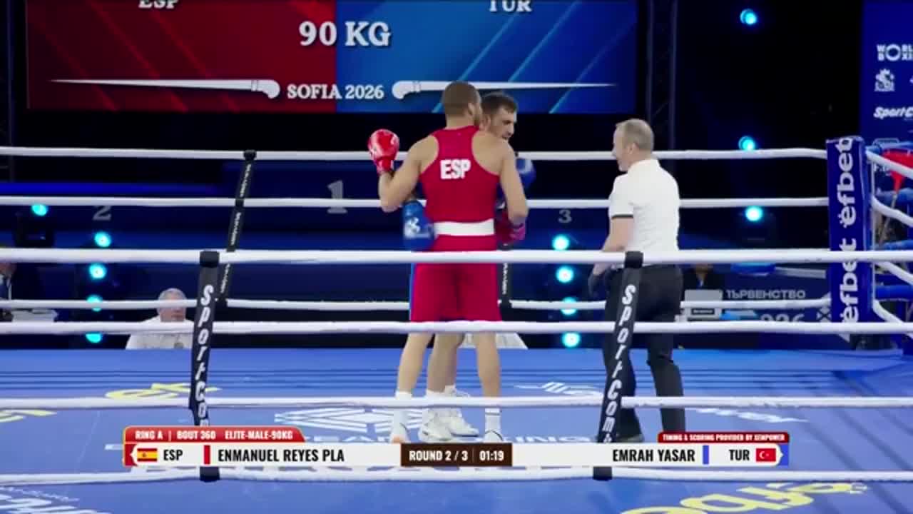 Campionatele Europene de Box de la Sofia 2026: Enmanuel Reyes Pla vs. Emrah Yasar