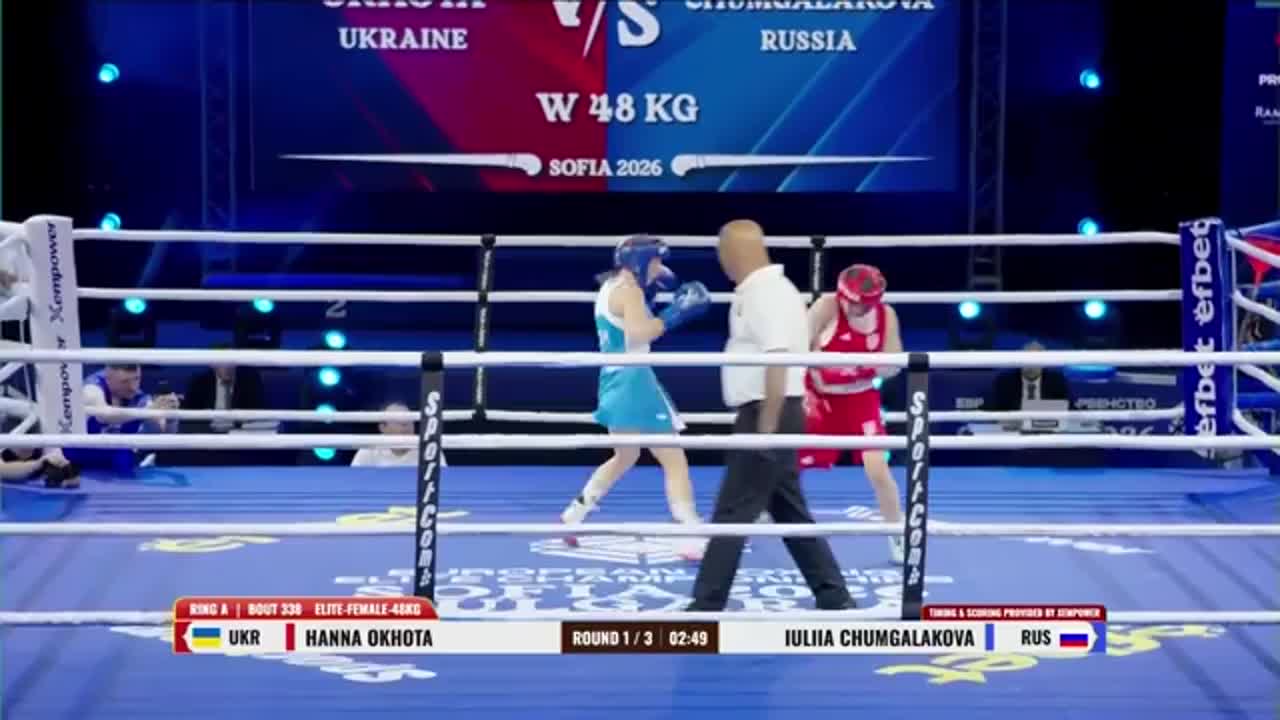 Campionatele Europene de Box de la Sofia 2026: Hanna Okhota vs. Iuliia Chumgalakova