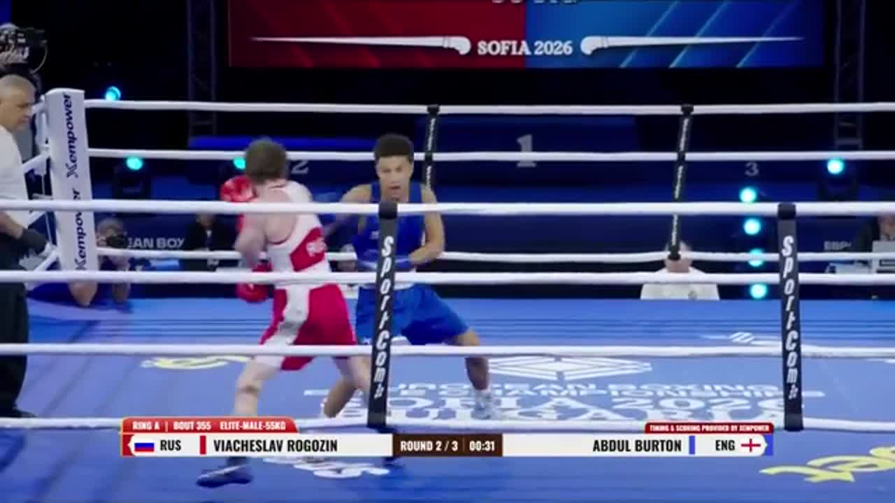 Campionatele Europene de Box de la Sofia 2026: Viacheslav Rogozin vs. Abdul Burton