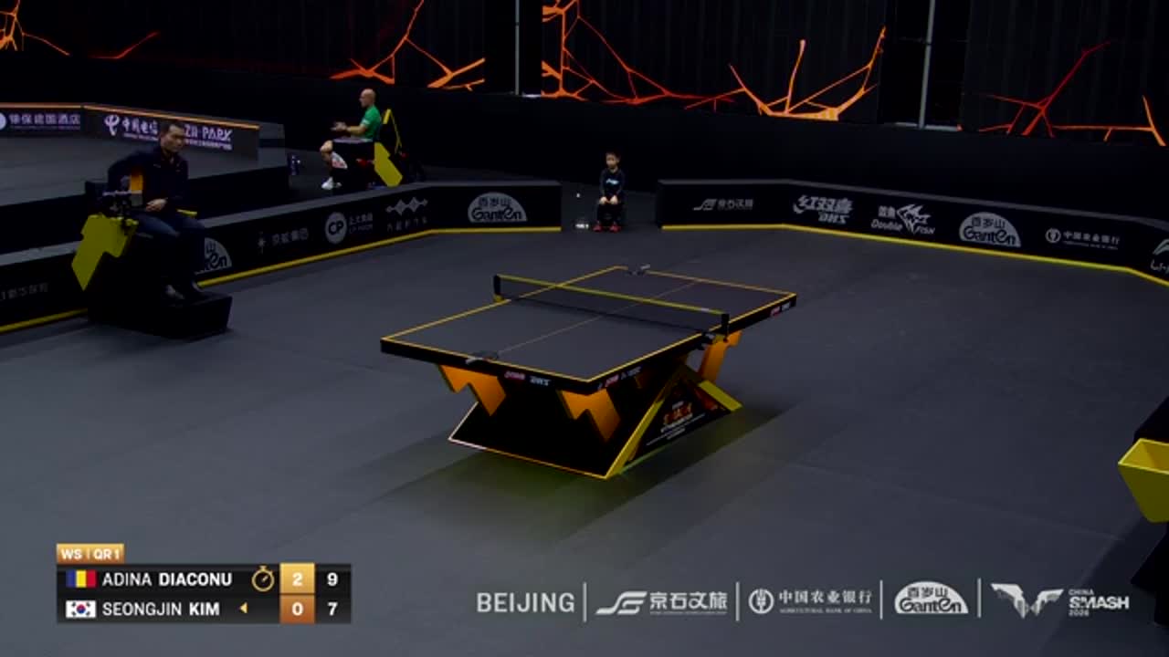 Tenis de masă | WTT China Smash 2026: Adina Diaconu vs. Seongjin Kim