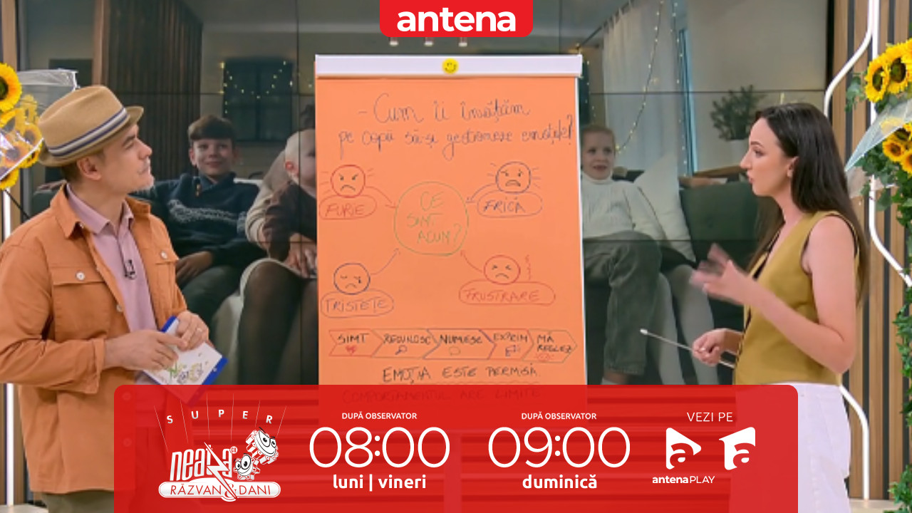 Super Neatza. Cum &icirc;i &icirc;nvățăm pe copii să &icirc;și gestioneze emoțiile