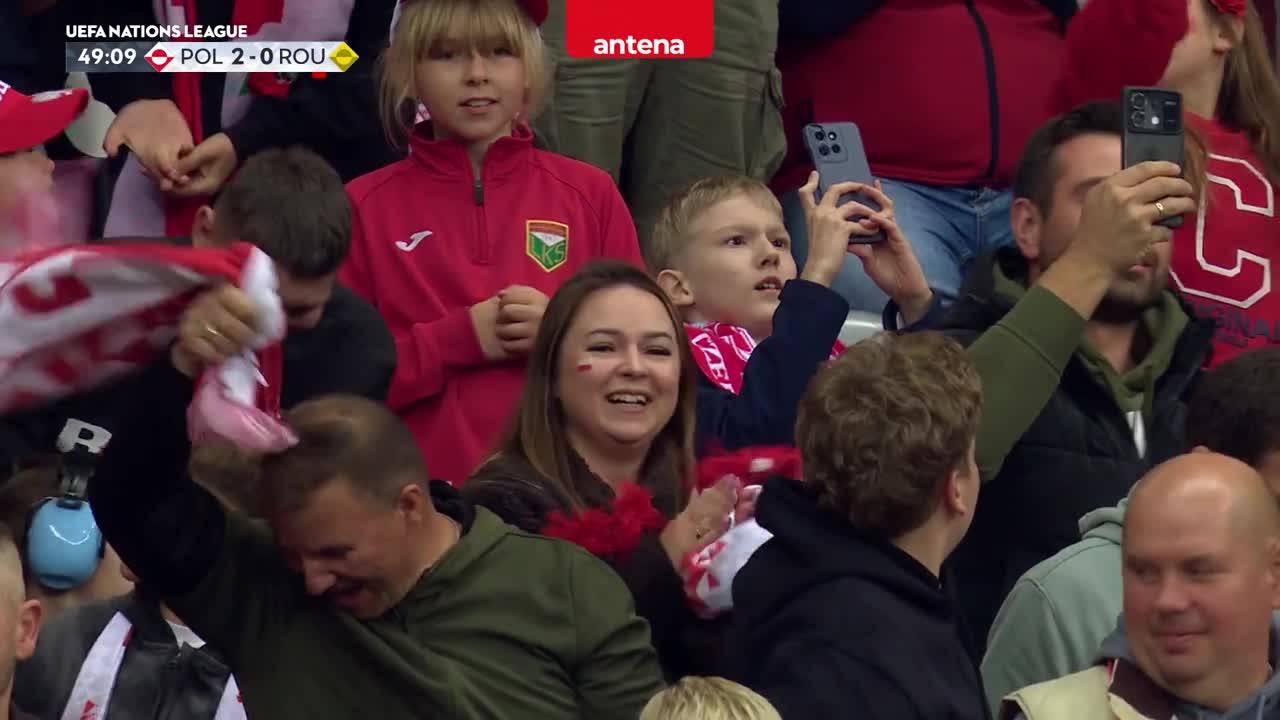 Polonia 3 - 0 Rom&acirc;nia